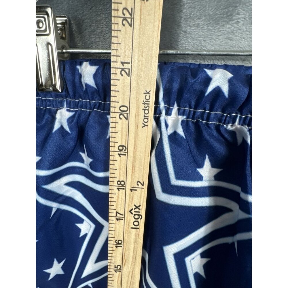 Mens USA Shorts Stars & Stripes Navy Blue & White Medium Swim Trunks Casual - Picture 3 of 15